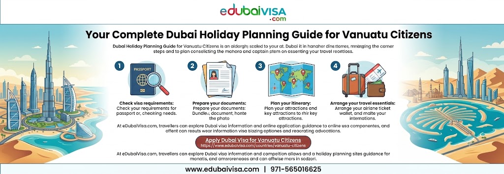  Your Complete Dubai Holiday Planning Guide for Vanuatu Citizens