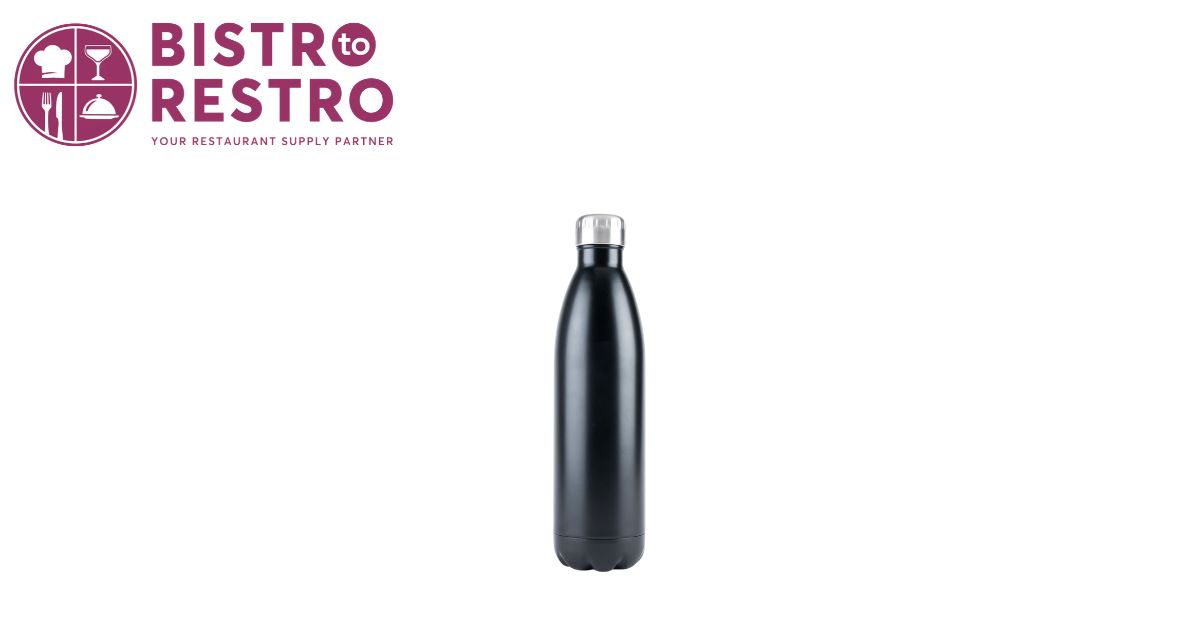  True True2Go 750ml Matte Black Water Bottle for Daily Use