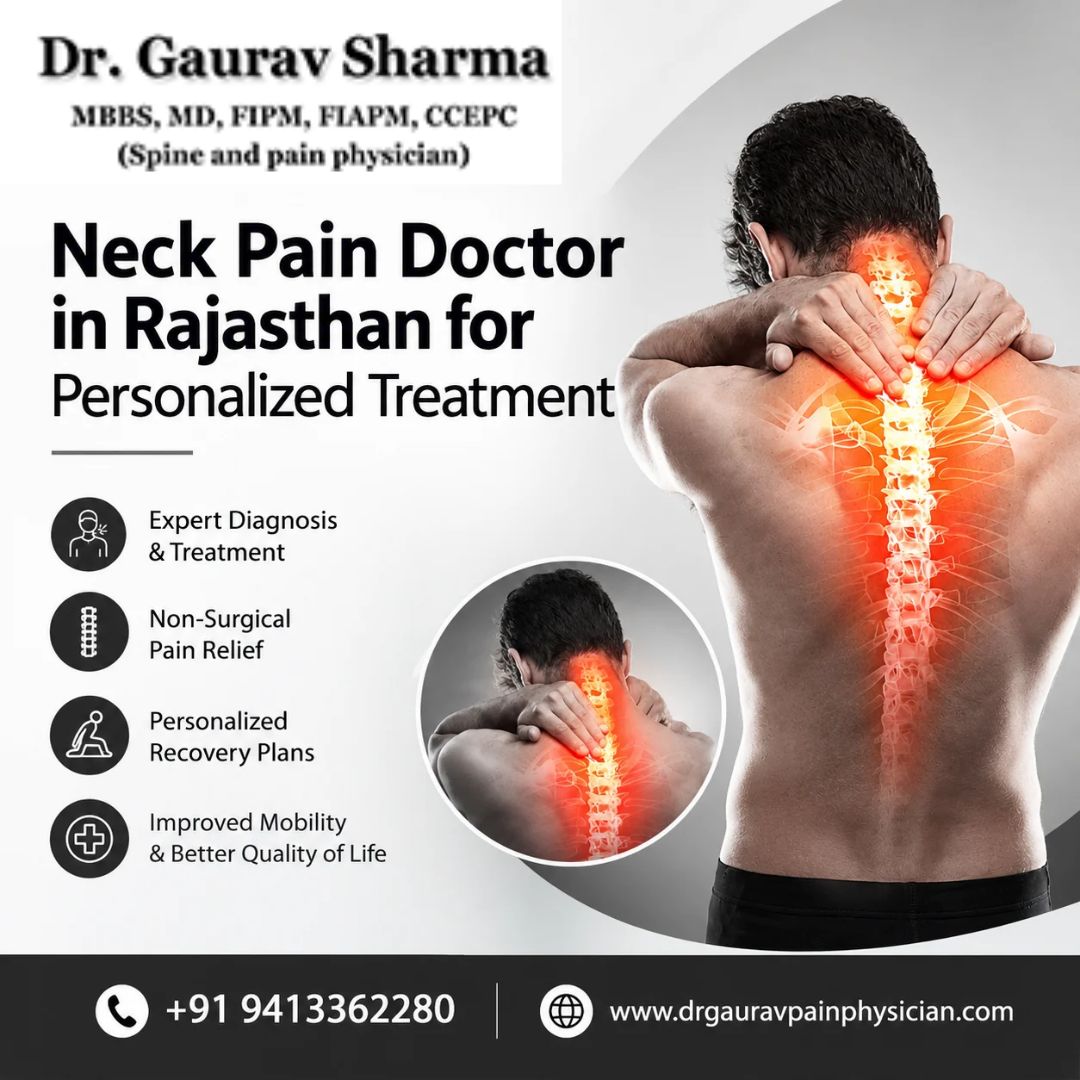  Neck Pain Doctor in Rajasthan for Personalized Treatment