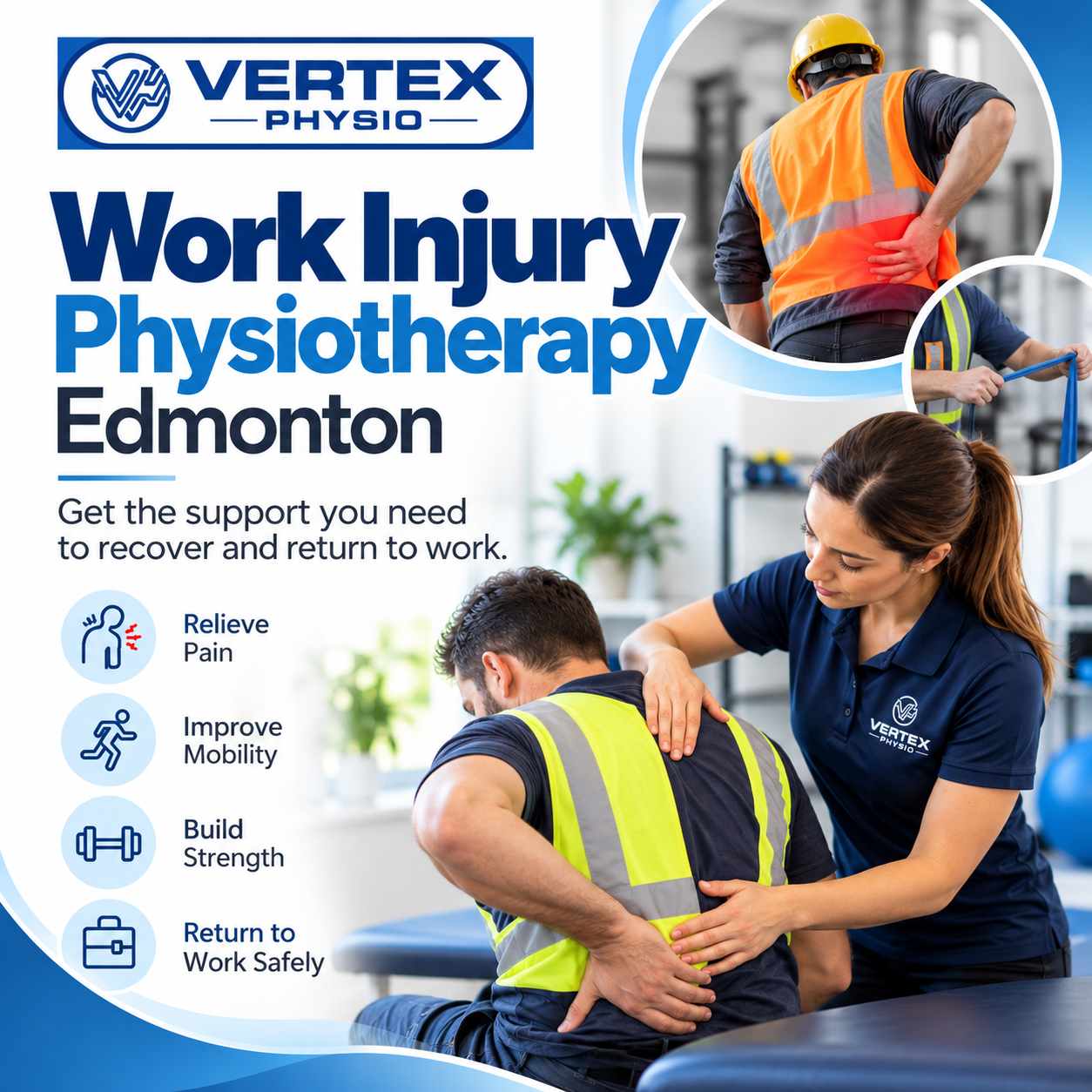  What Conditions Can Work Injury Physiotherapy Edmonton Help Treat?