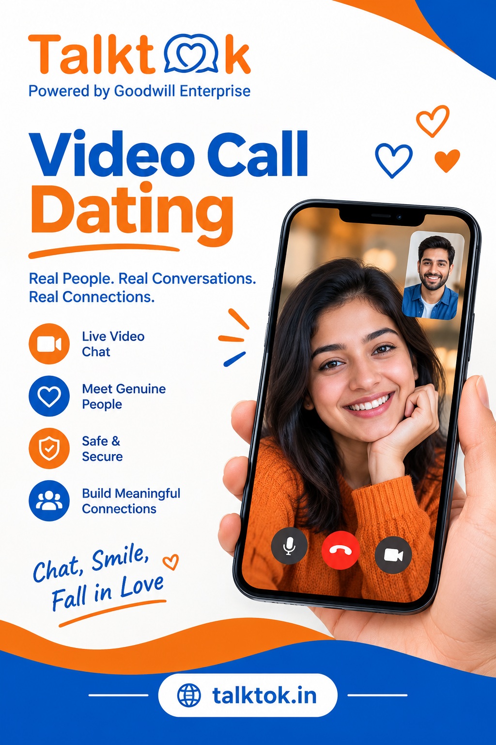  Video Call Dating – Meet Singles Online - Talktok