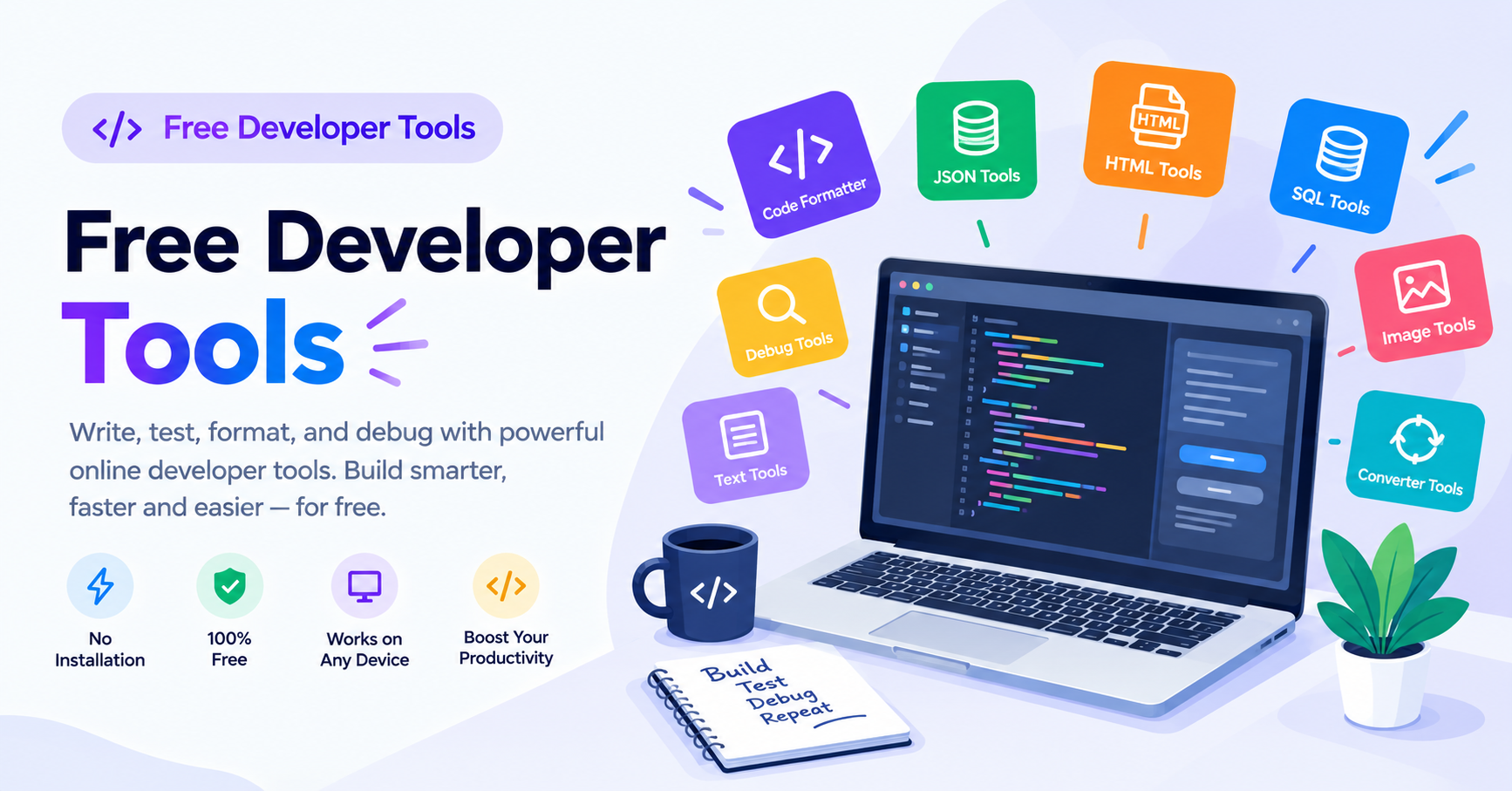  Free Developer Tools to Code Smarter Every Day