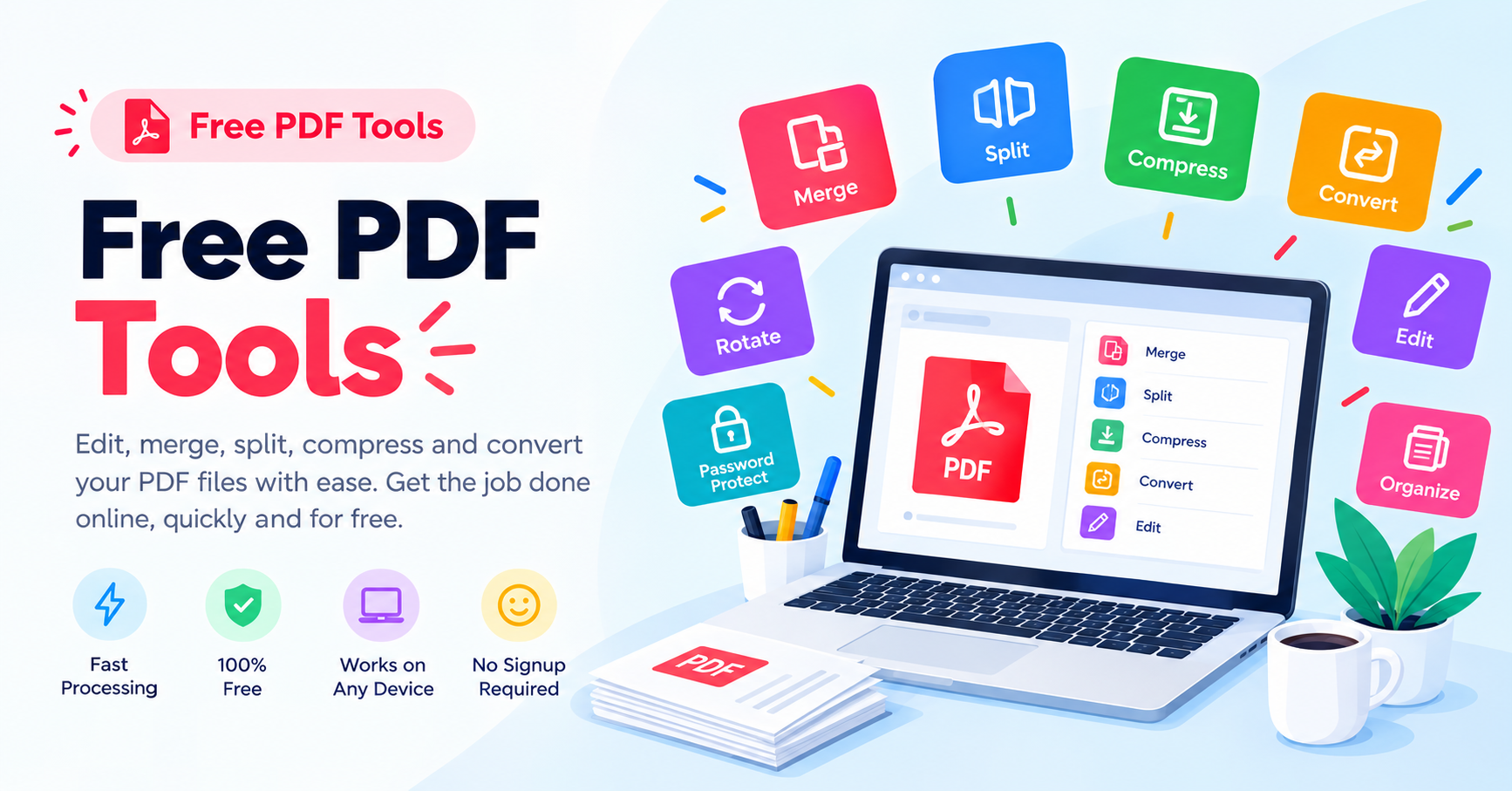  Free PDF Tools to Make Document Tasks Easy