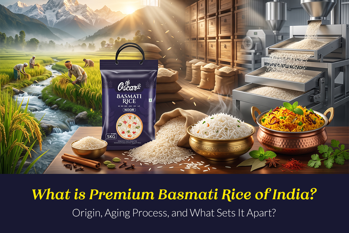  Experience India's Rice Heritage with Oscar Basmati Rice | Premium Basmati Rice of India