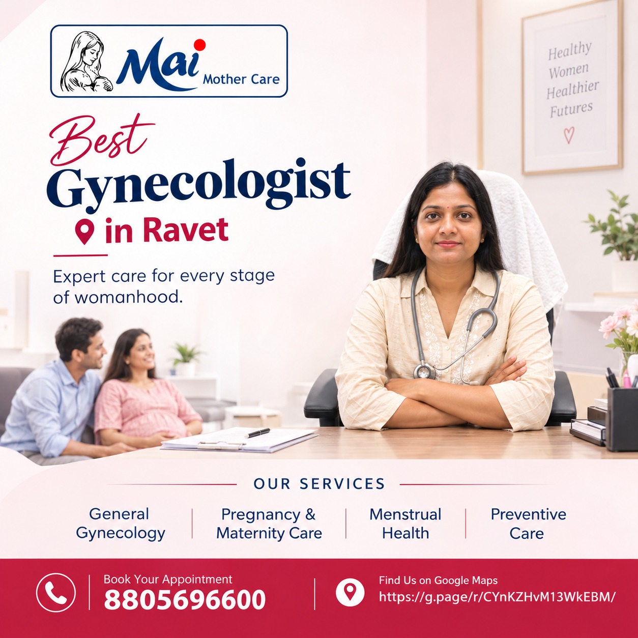  Best Gynecologist in Ravet | Gynecologist in Ravet - Dr. Meenal Warade