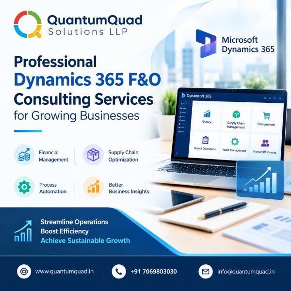  Professional Dynamics 365 F&O Consulting Services for Growing Businesses