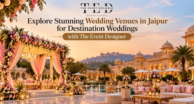  Explore Stunning Wedding Venues in Jaipur for Destination Weddings with The Event Designer