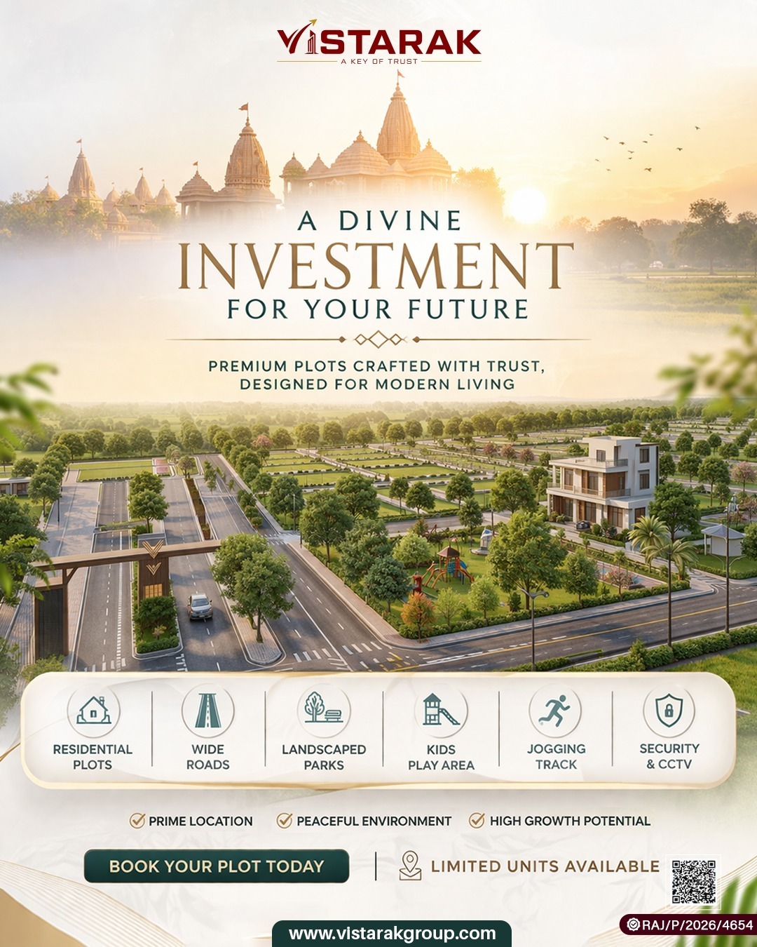  Buy Residential Plots in Jaipur, Rajasthan for Your Dream Home | Vistarak Group