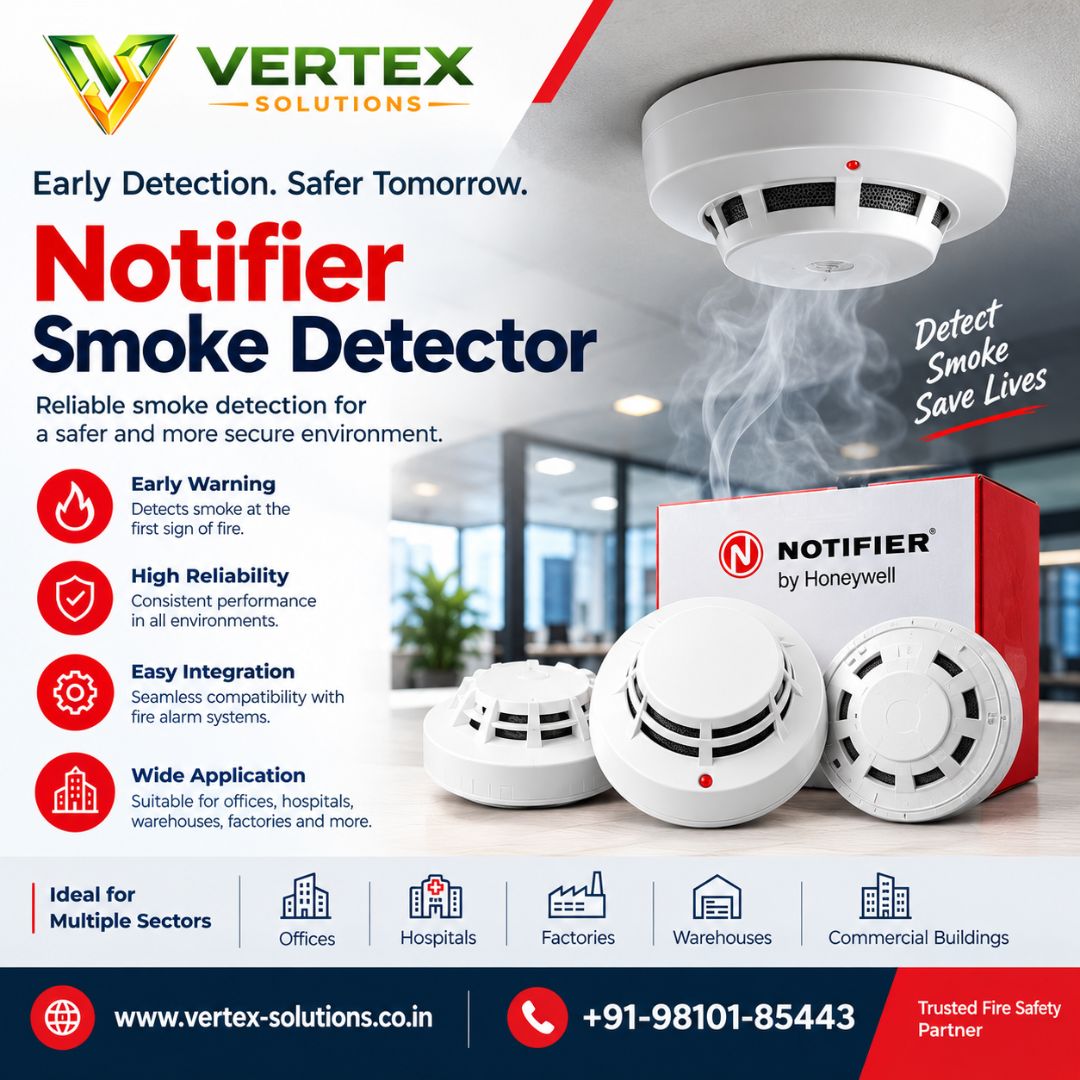  Smoke Detector Supplier in India | Fire Safety Solutions