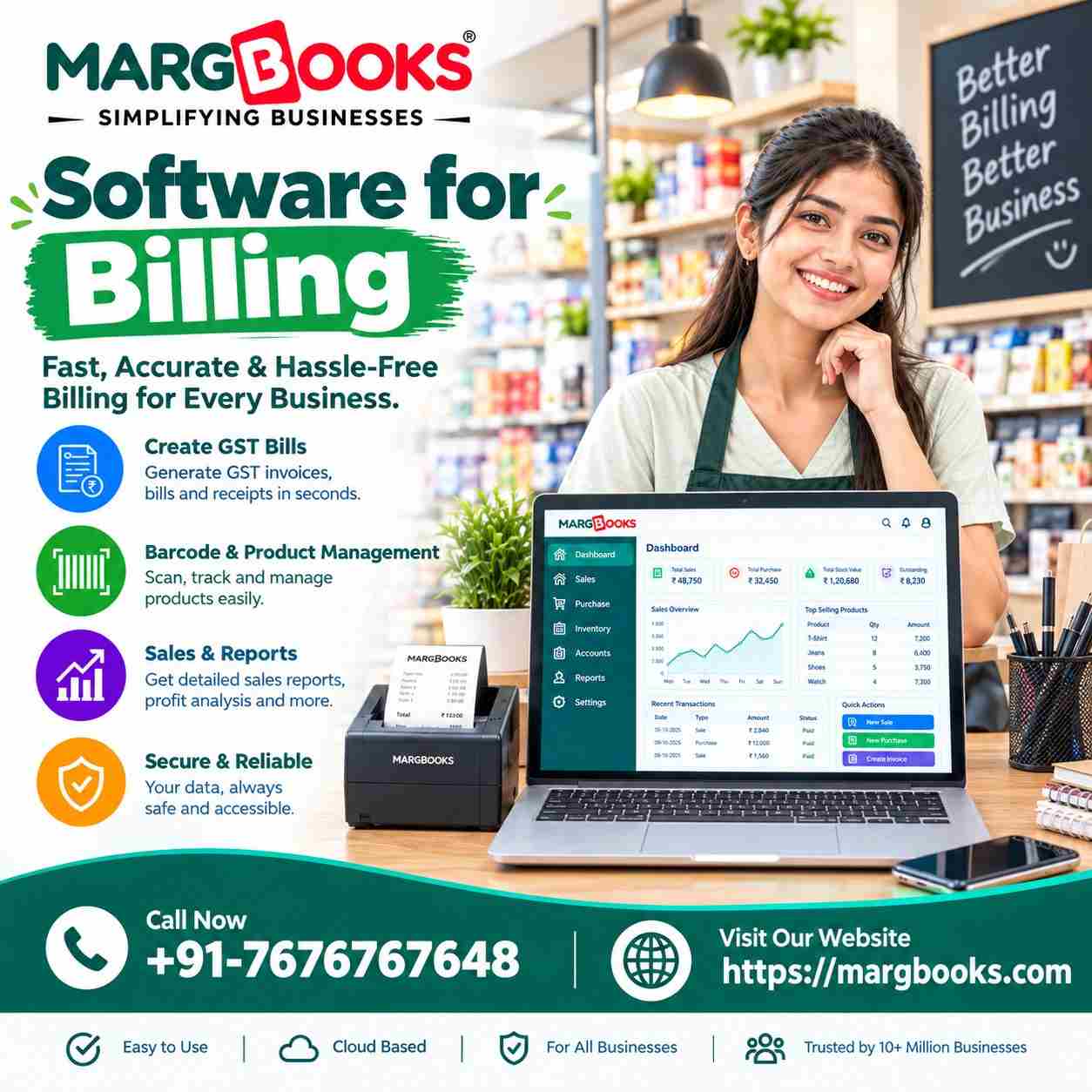  Software for Billing & GST Invoicing for Businesses | MargBooks