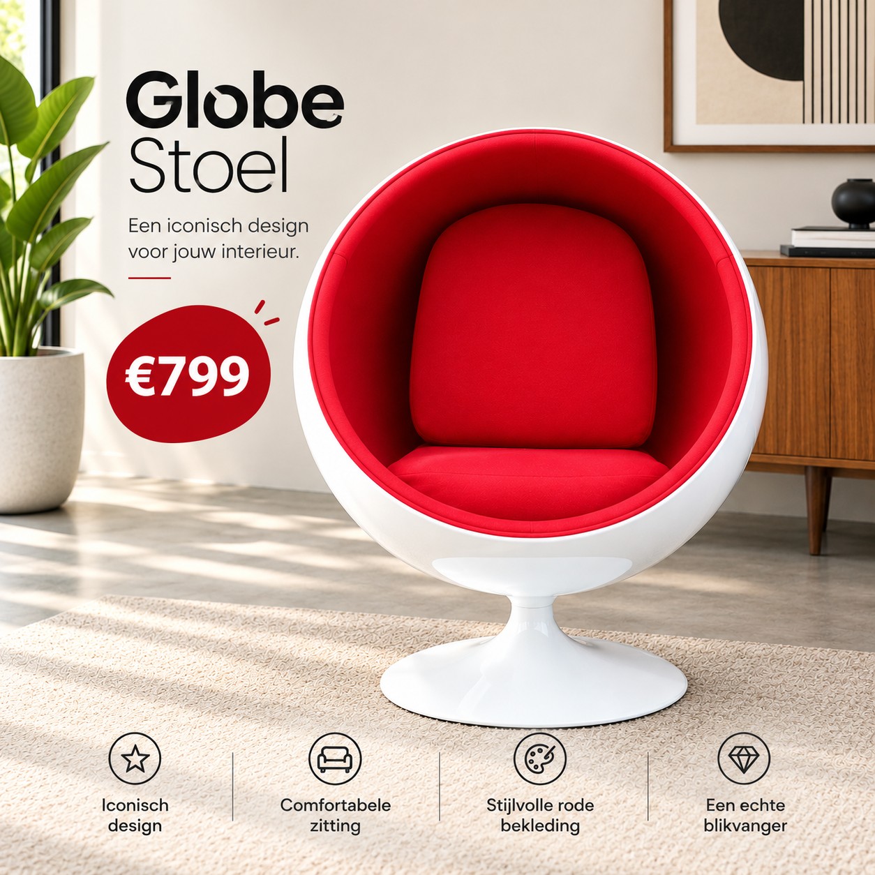  Globe Chair for Sale – Stylish Design for Modern Interiors