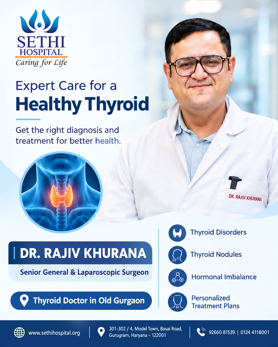 Thyroid Doctor in Old Gurgaon