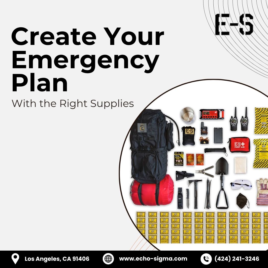  Create Your Emergency Plan With the Right Supplies