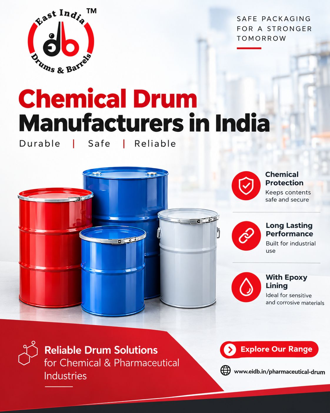  Chemical Drum Manufacturers in India – EIDB
