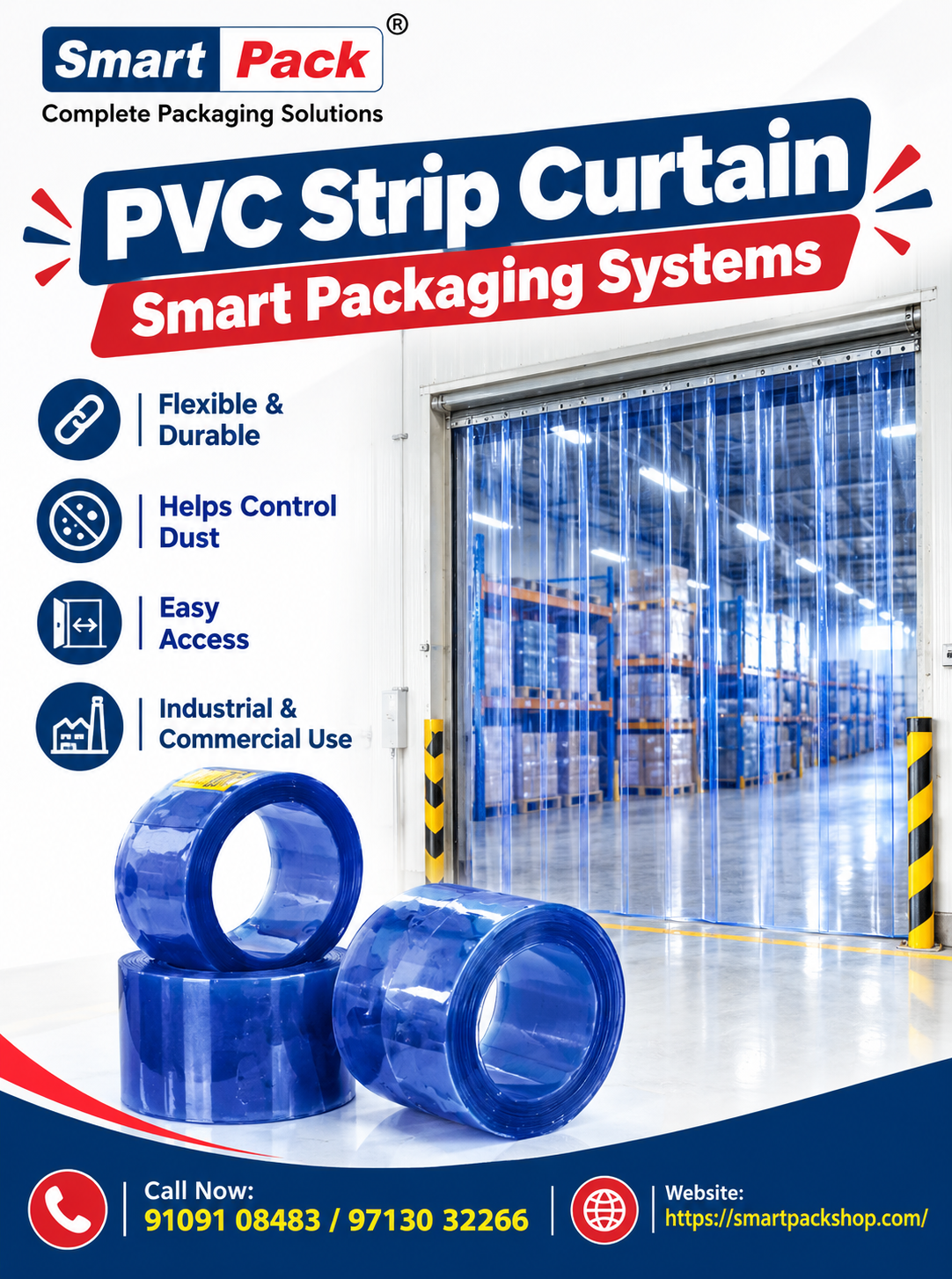  PVC Strip Curtain | Smart Packaging Systems