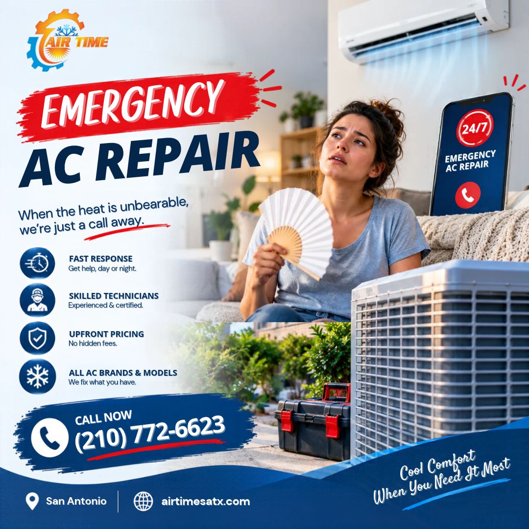  Emergency AC Repair in San Antonio