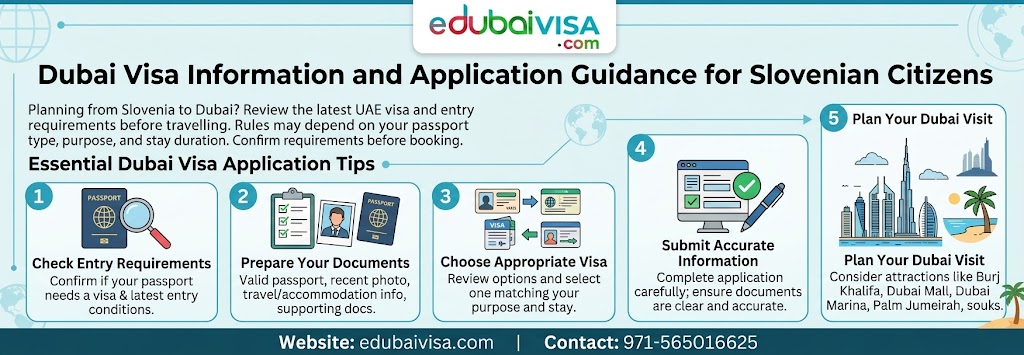  Dubai Visa Information and Application Guidance for Slovenian Citizens