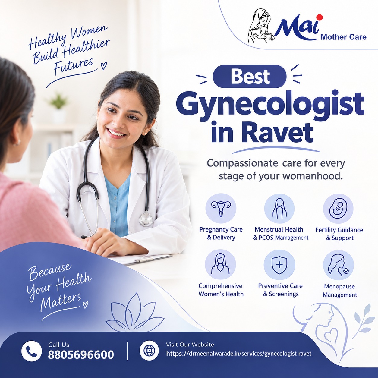  Best Gynecologist in Ravet | Gynecologist in Ravet - Dr. Meenal Warade