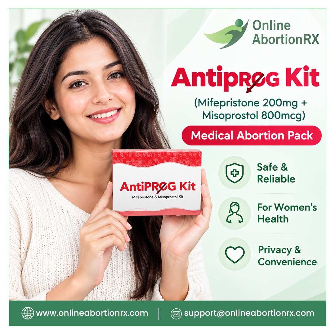  Antipreg Kit (Mifepristone 200mg + Misoprostol 800mcg) | Medical Abortion Pack