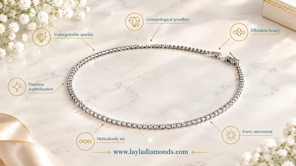 Luxury Diamond Tennis Necklace for Timeless Elegance