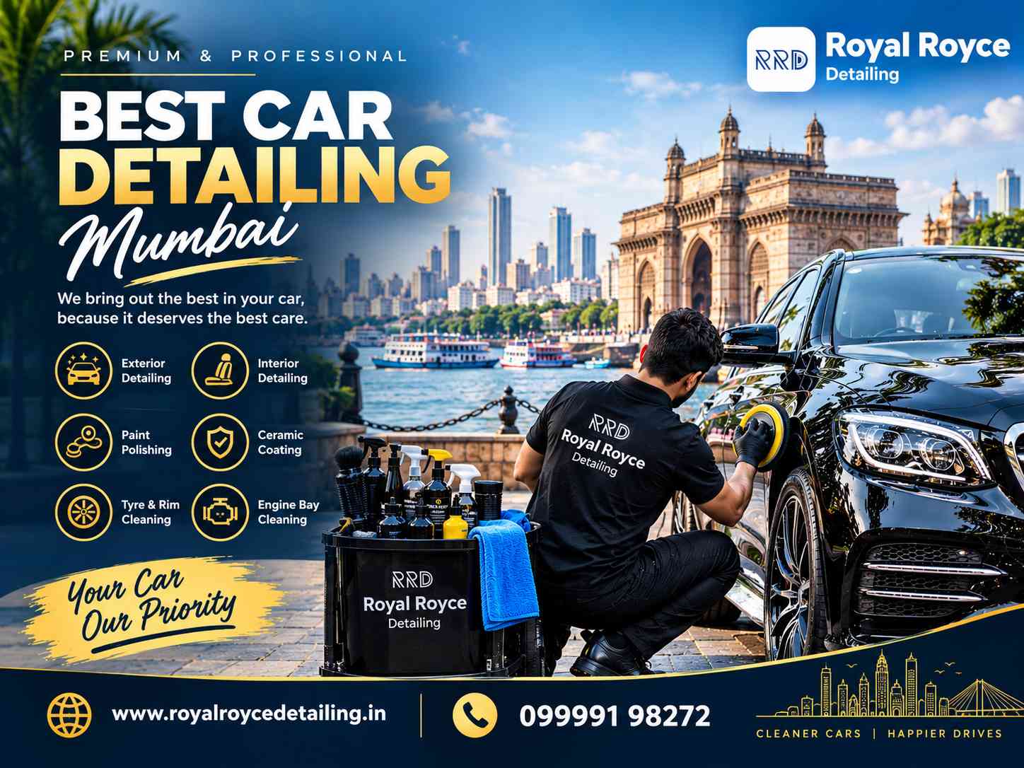  Best Car Detailing Mumbai | Royal Royce Detailing