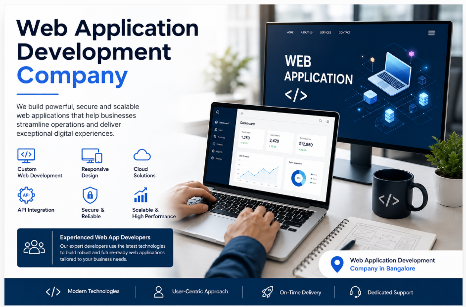  Web Application Development Company: Building Smarter Digital Solutions