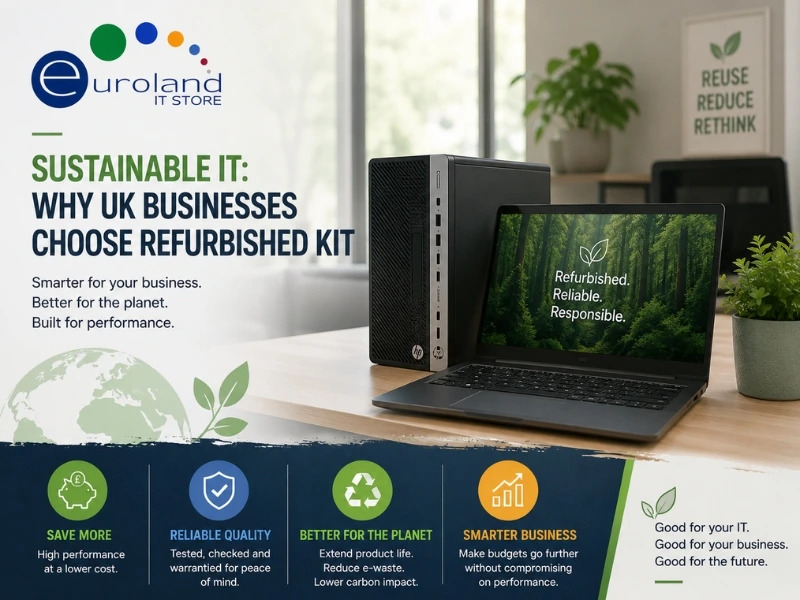  Refurbished IT Equipment for UK Businesses and Savings