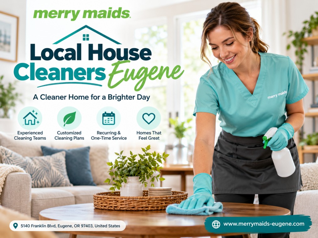  Local House Cleaners Eugene for a Cleaner Living Space