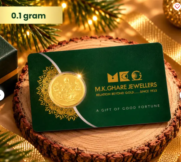  Laxmi Ganesh Gold Coin for Diwali Gifting | MK Ghare Jewellers