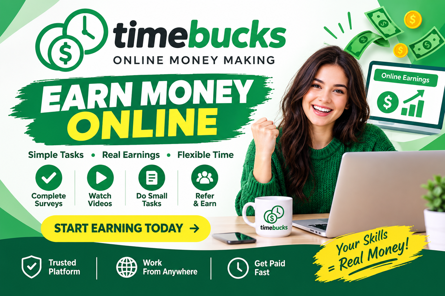  DISCOVER TIMEBUCKS TODAY