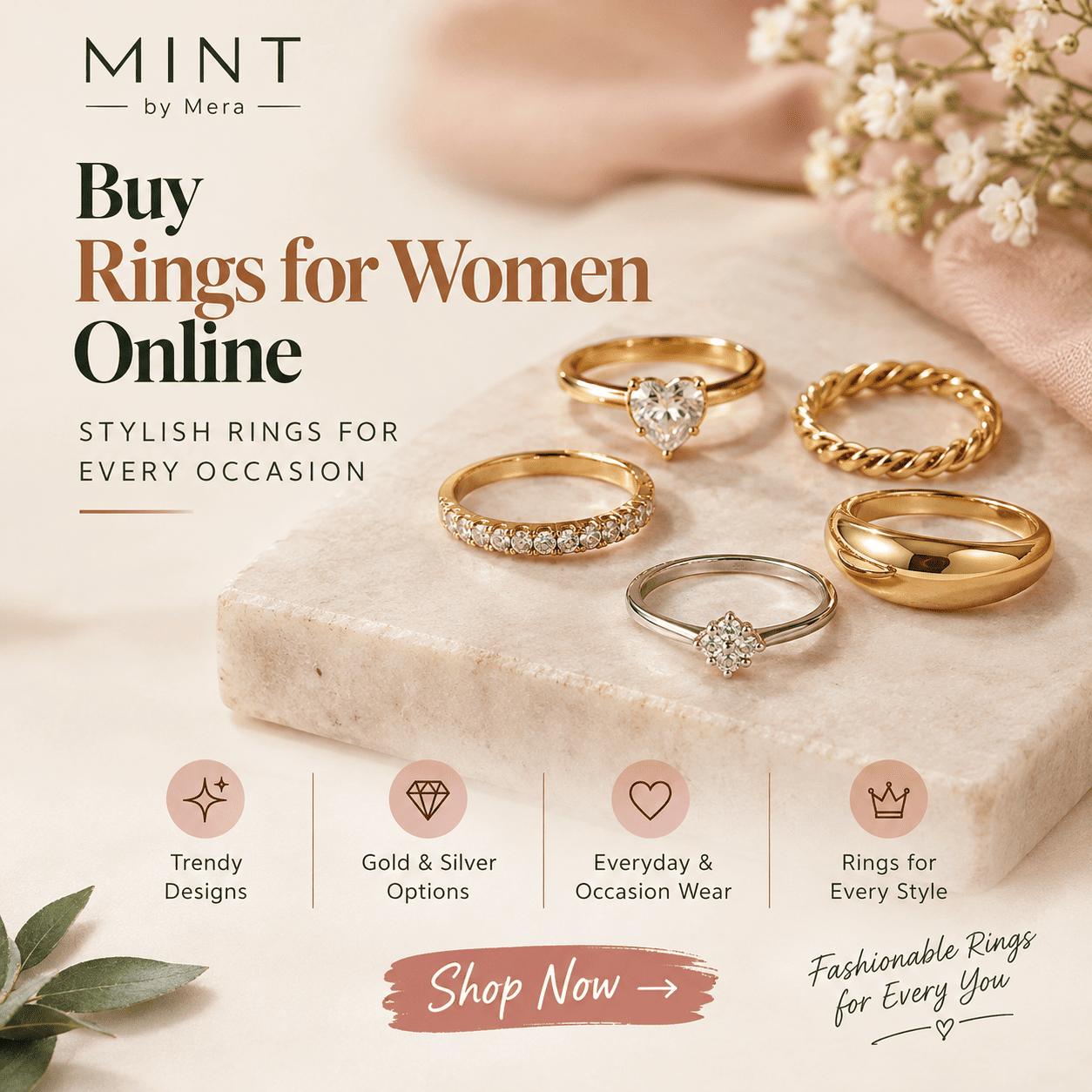  Buy Rings for Women Online – Discover Stylish Rings for Every Occasion