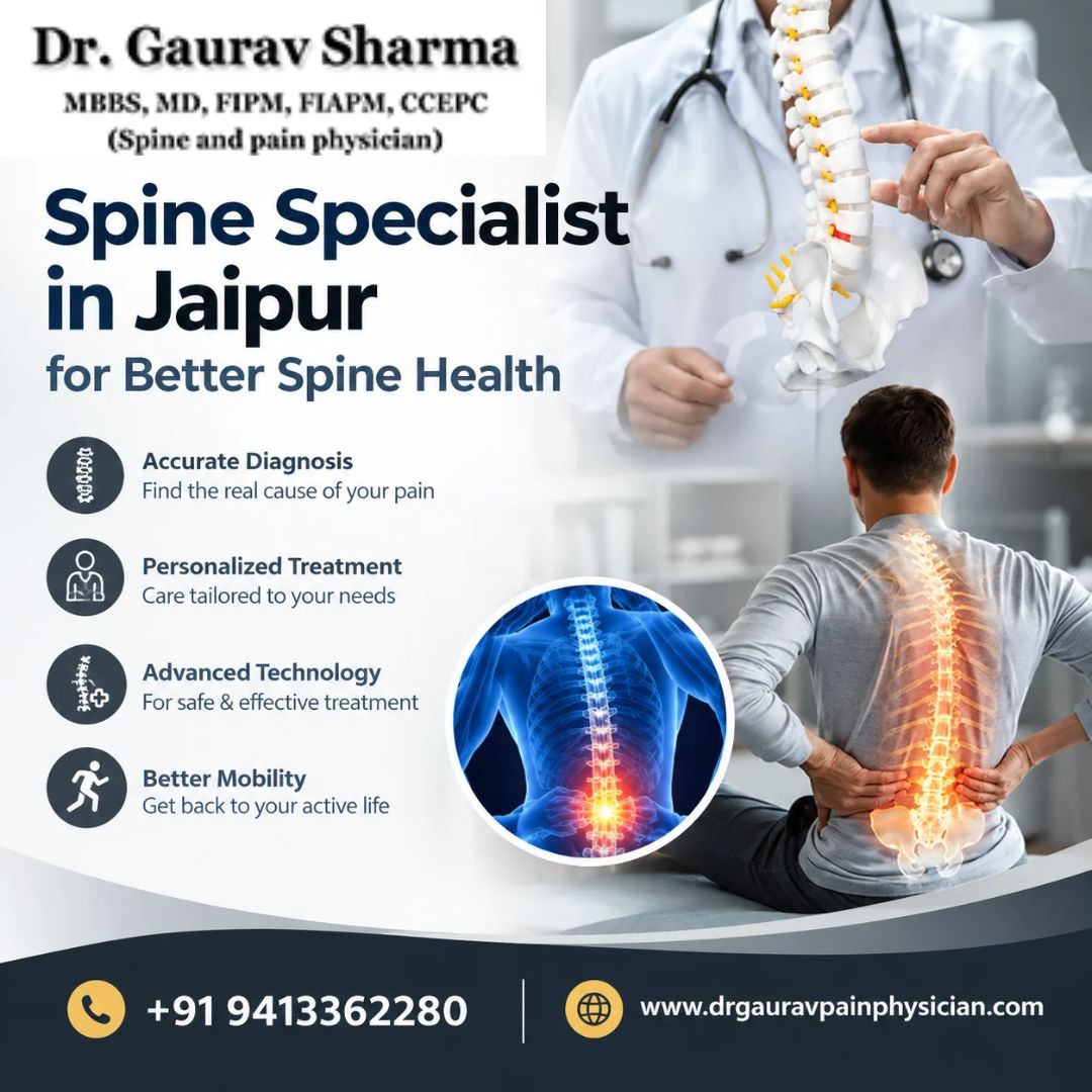  Spine Specialist in Jaipur for Better Spine Health