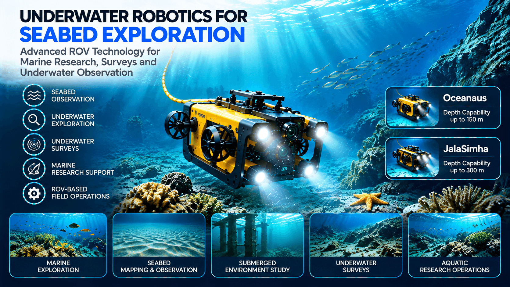  Explore Underwater Environments Through Advanced Robotic Technology