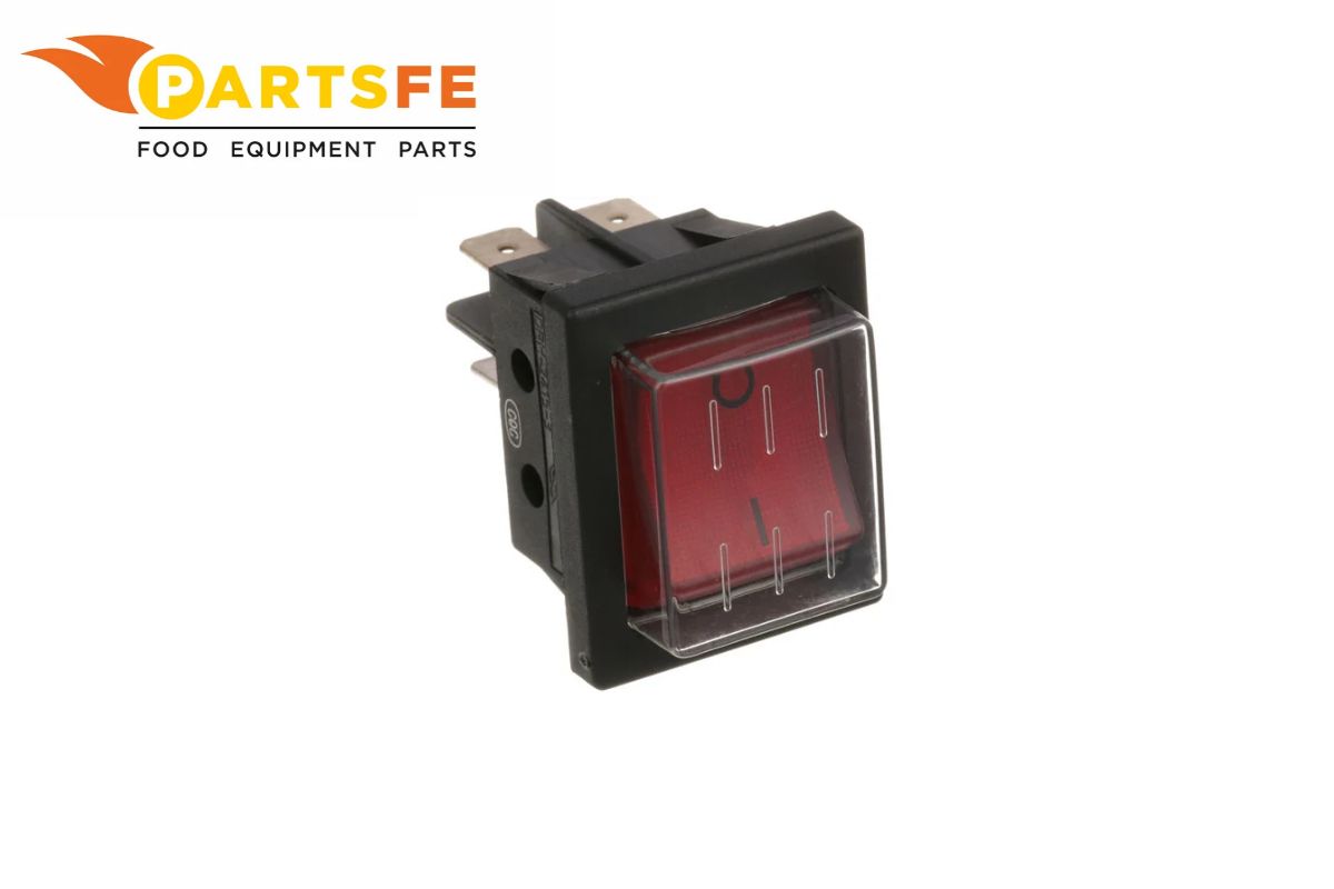  Waring 029477 Red Lighted Rocker Switch