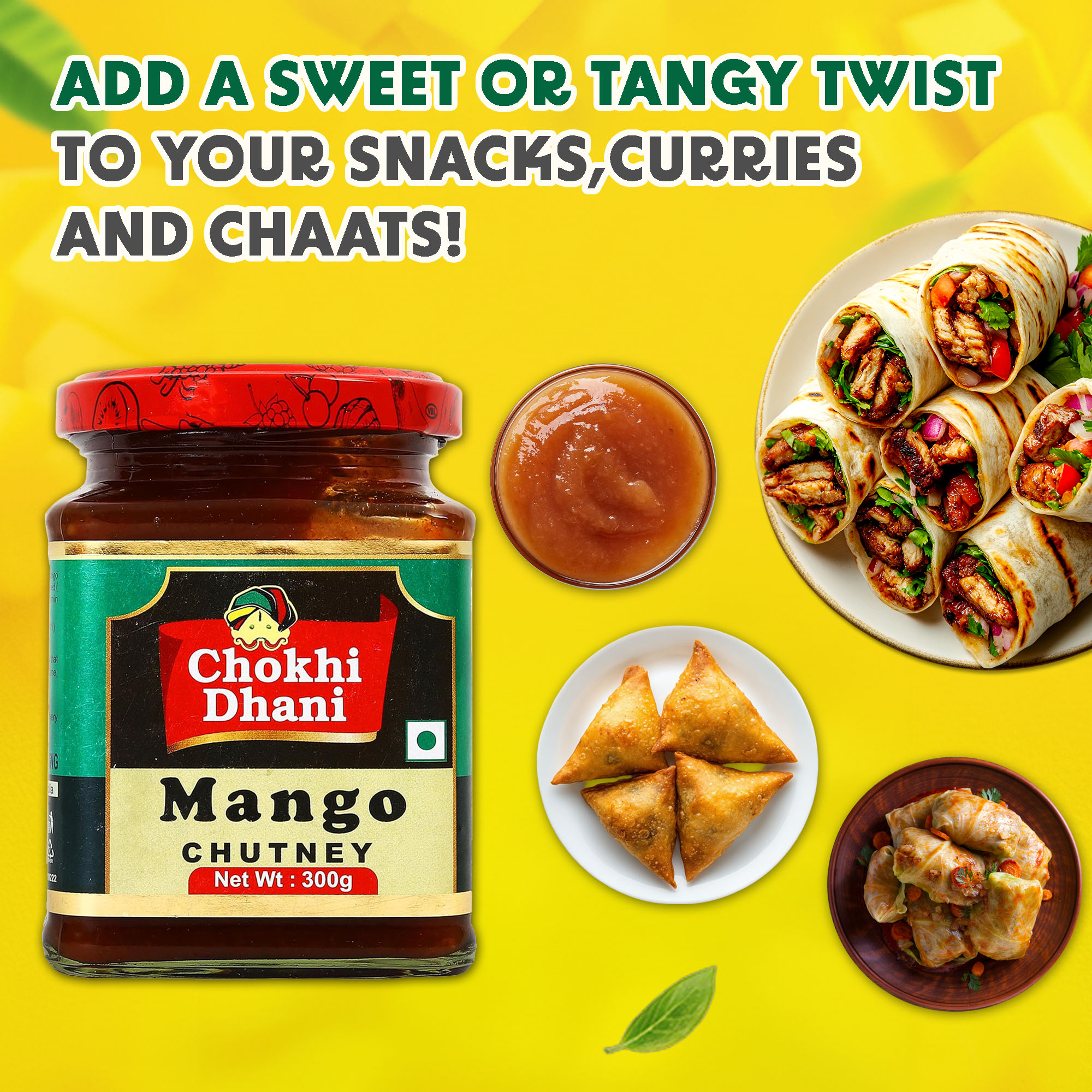  Shop Indian Chutney online at best Price - Chokhi Dhani Foods