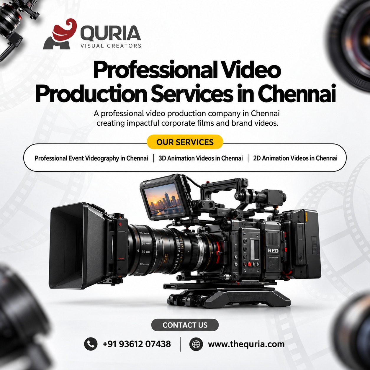  Video Production Company in Chennai  The Quria