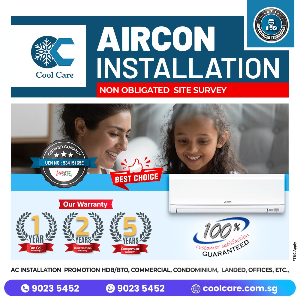  Aircon Installation Singapore