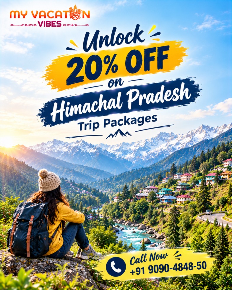  Unlock 20% Off on Himachal Pradesh Trip Packages