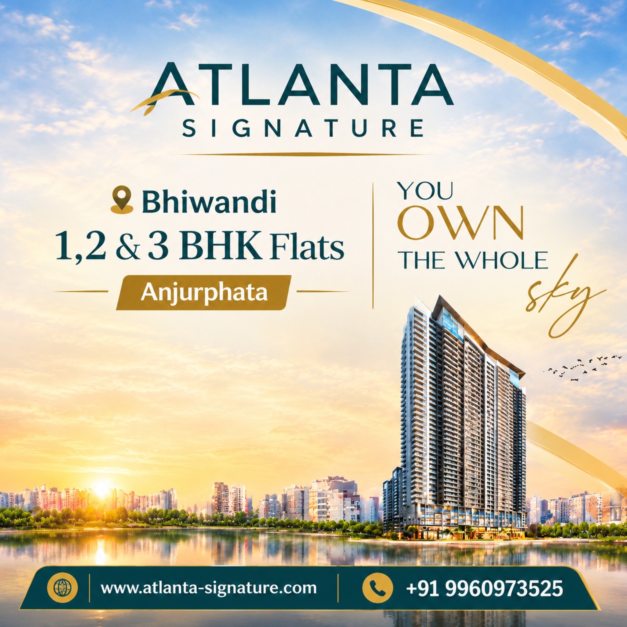  Atlanta Signature Bhiwandi - 1,2 & 3 BHK Flats Anjurphata