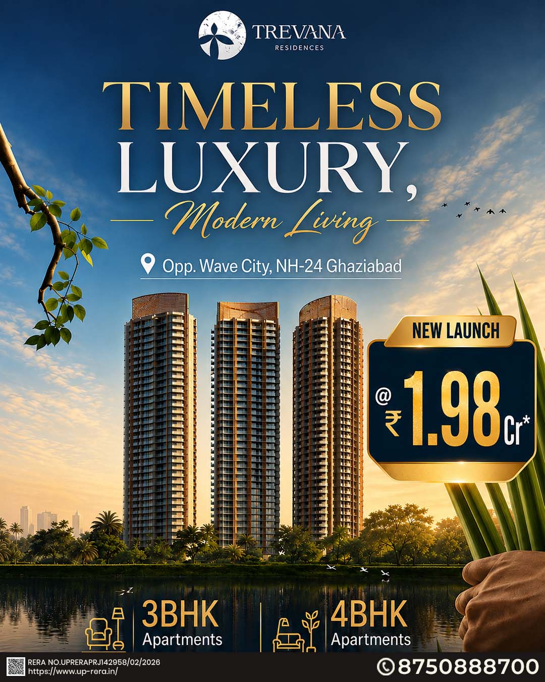  4 BHK flats in NH-24 Ghaziabad