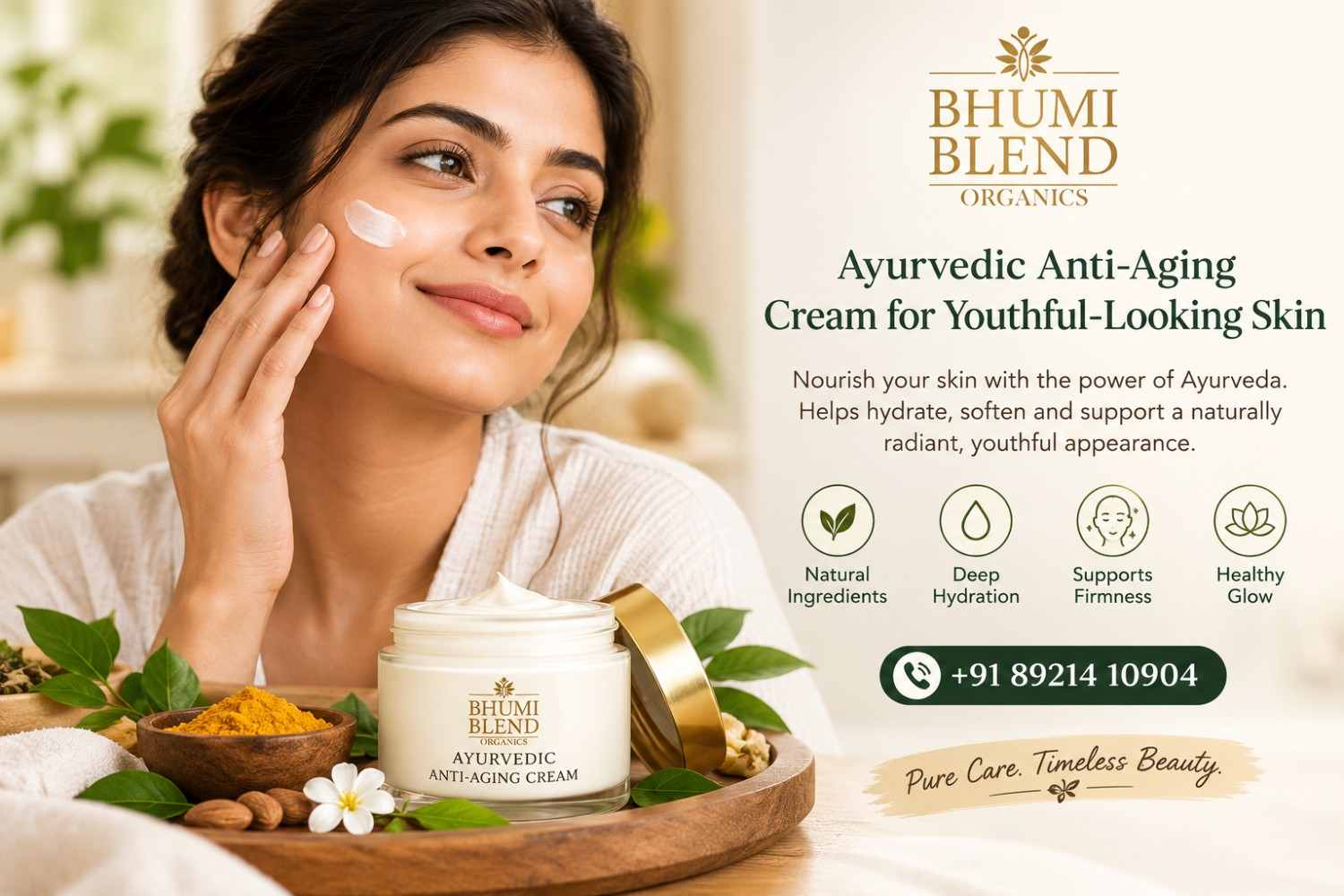  Ayurvedic Anti-Aging Cream for Youthful-Looking Skin