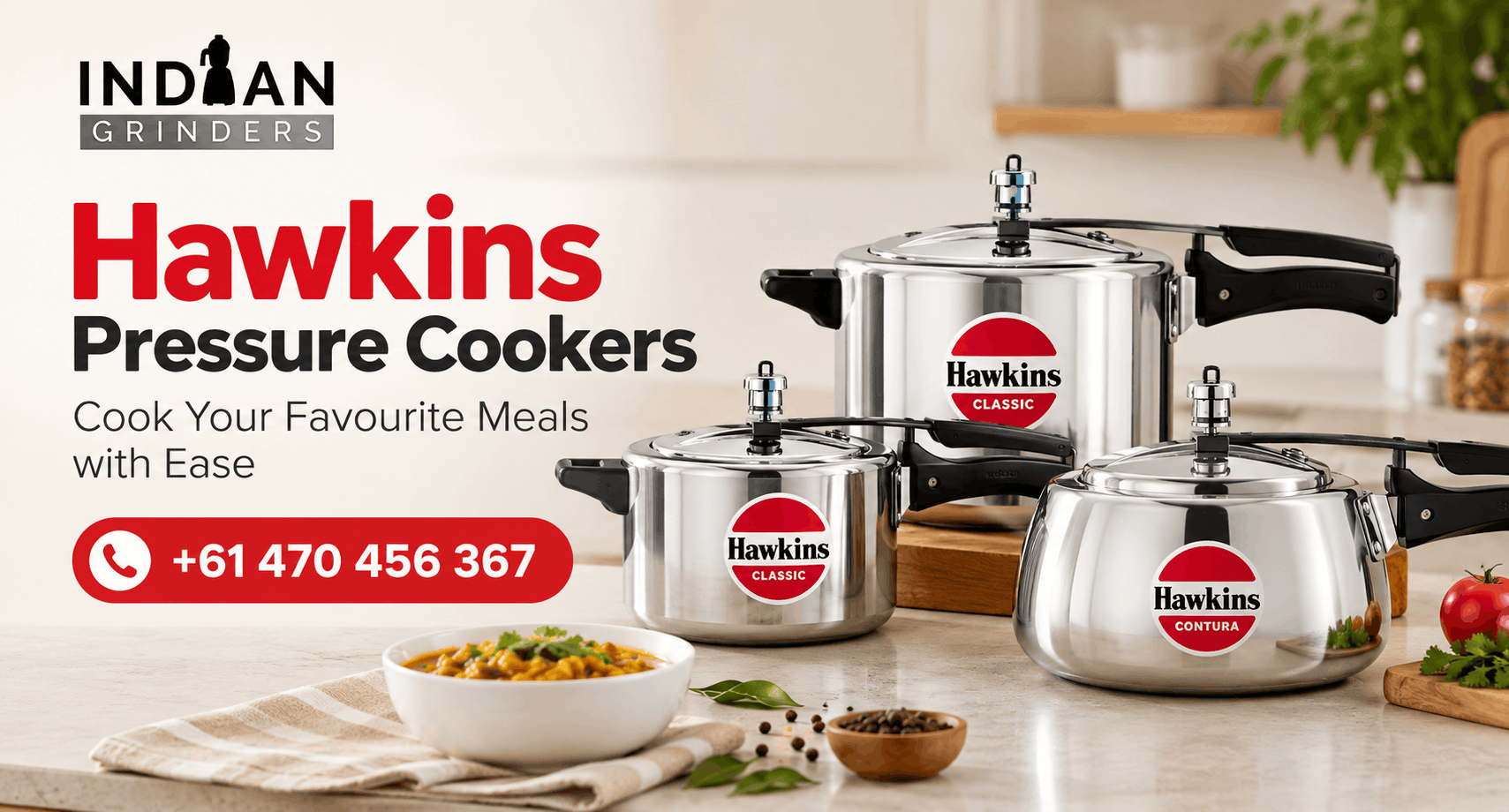  Buy Hawkins Pressure Cookers Online in Melbourne, Australia