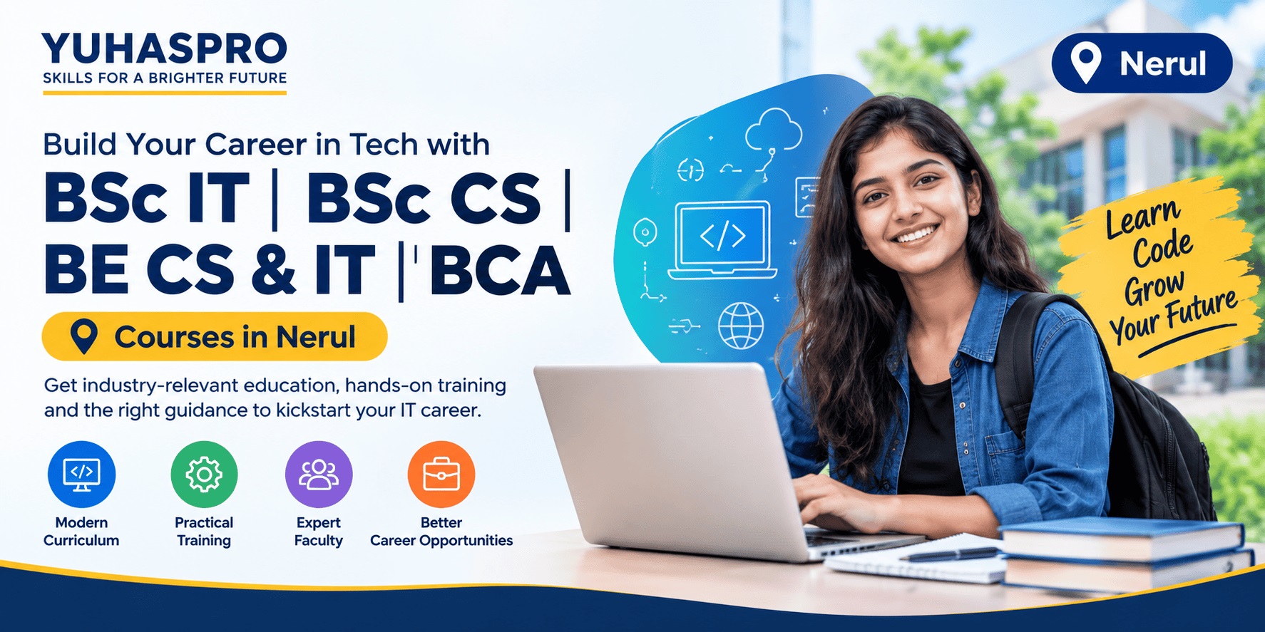  B.Sc IT & CS, BE CS & IT and BCA Coaching in Nerul and Thane