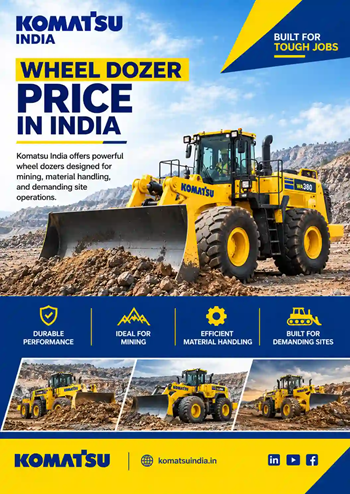  Buy Komatsu Wheel Dozer at Best Price