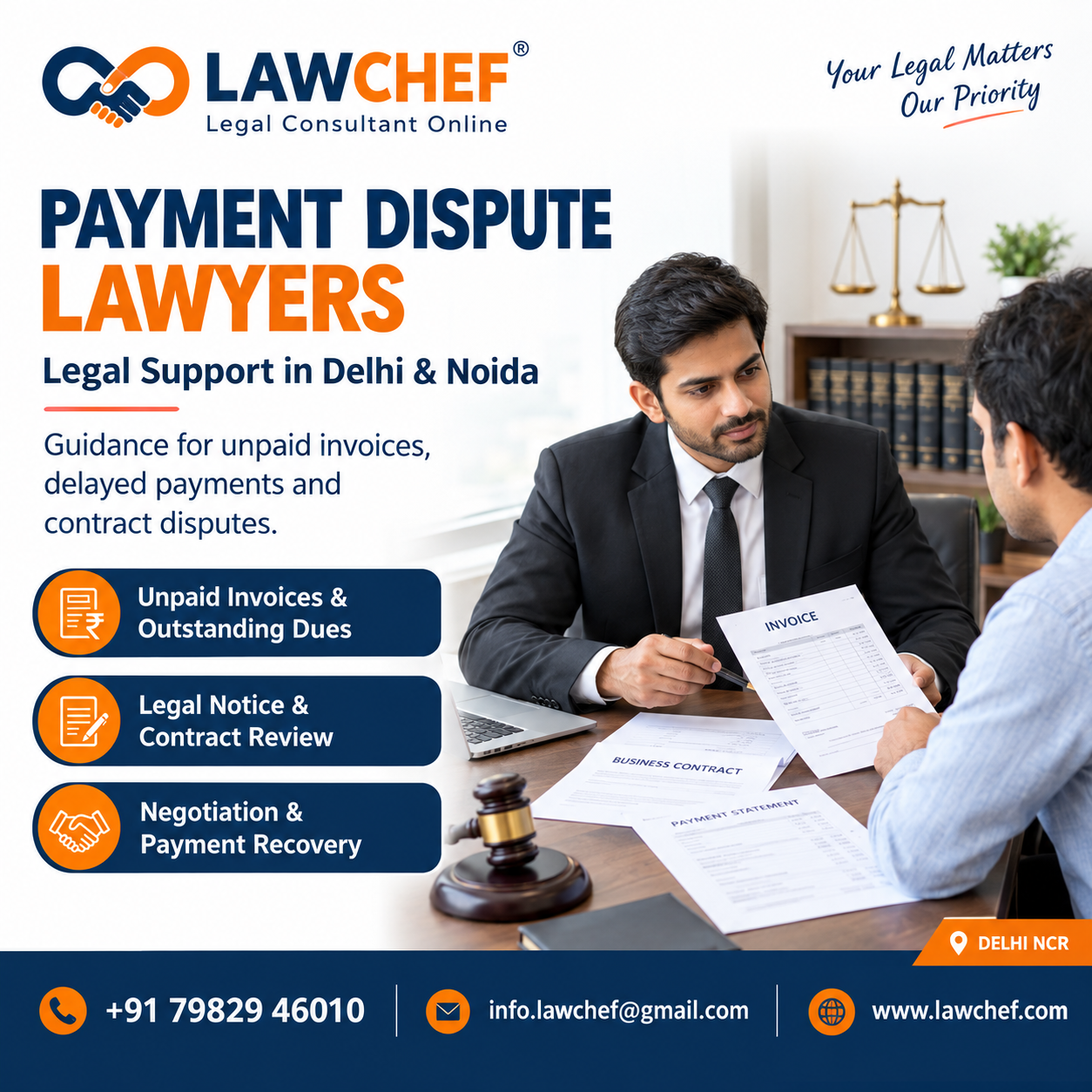  Legal notice for breach of contract