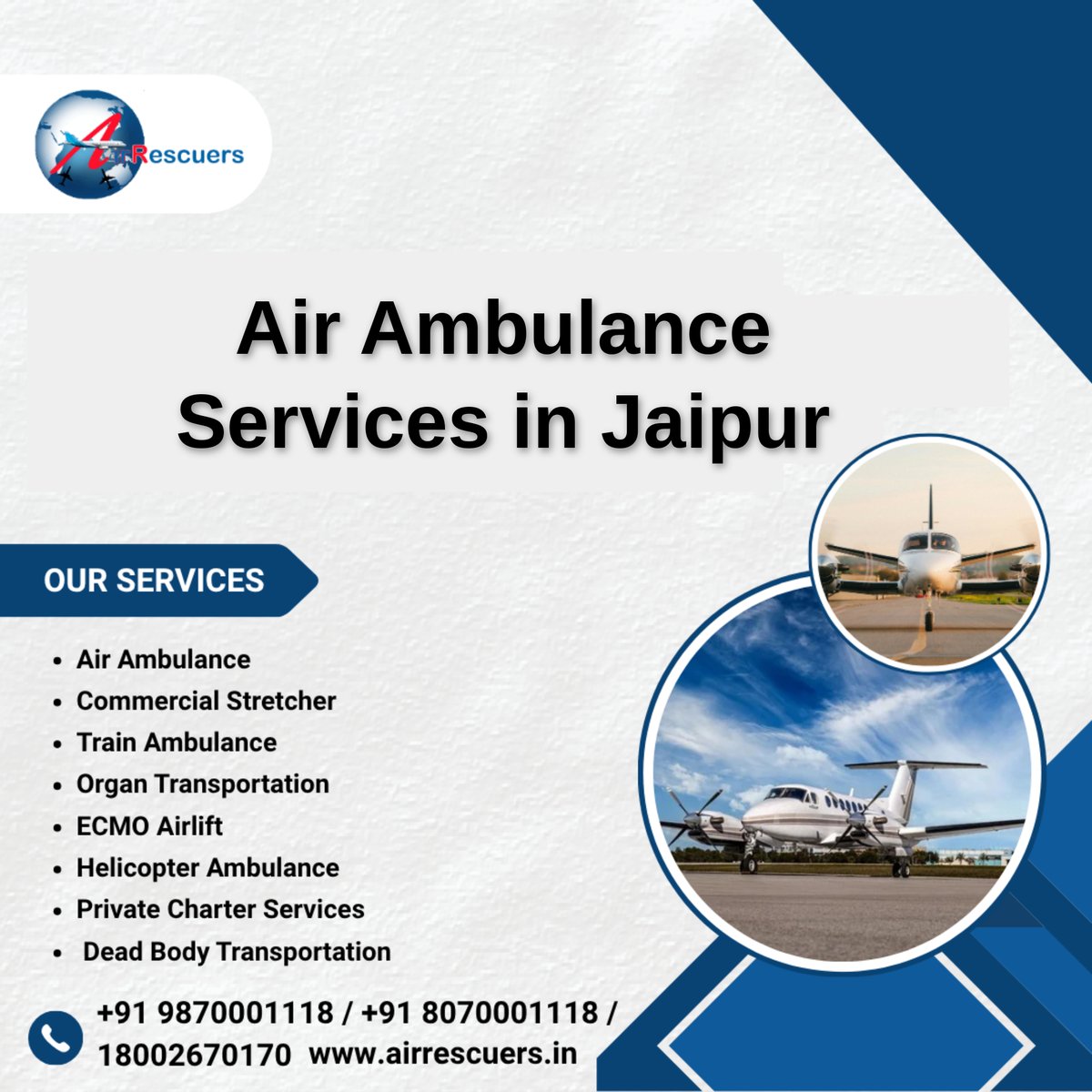  Ask Before You Book: Air Ambulance Services in Jaipur Checklist
