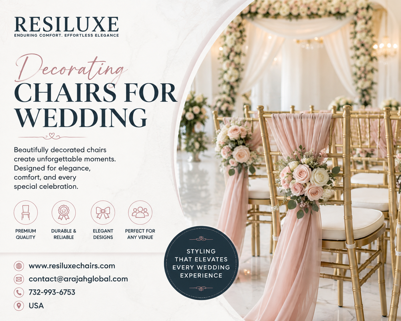  Transform Your Wedding Reception with Elegant Seating