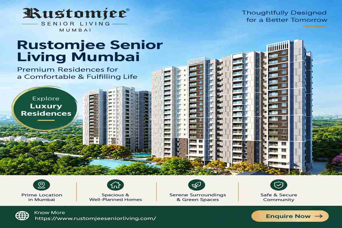  Rustomjee Senior Living Mumbai | Premium Housing Options