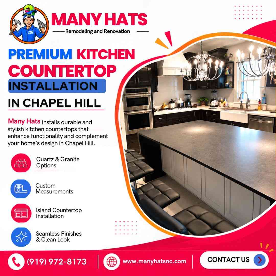  Kitchen Countertop Installation in Chapel Hill | Manyhats