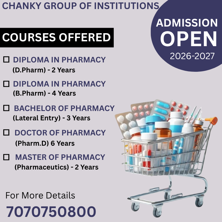  low fee B.Pharm college near me Patna-Chankya nursing college call-7070750800
